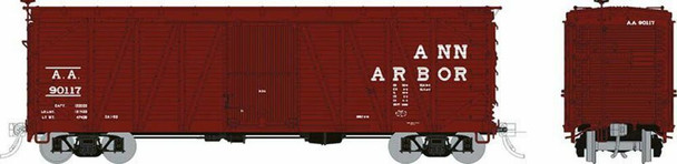 Rapido 142001A HO Scale Ann Arbor USRA Single-Sheathed Box Car