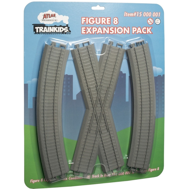 Atlas Model Railroad 15000001 Trainkids Figure-8 Expansion Set