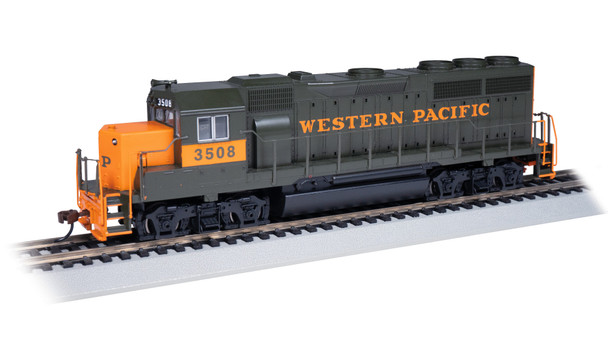 Bachmann Trains 63541 HO Scale Western Pacific EMD GP40 Diesel Locomotive #3508