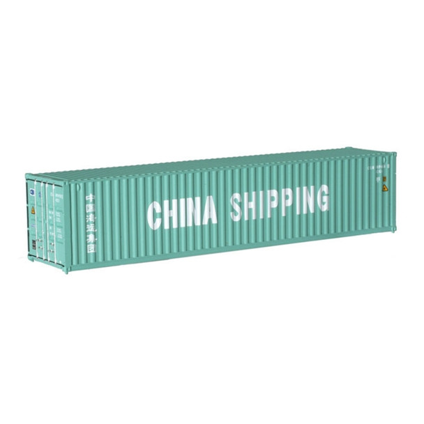 Atlas 50005883 N Scale China Shipping CCLU 40' Standard Height Container Set #1