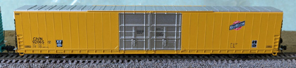 Bluford 86691 N Chicago & North Western 86' Double Door Auto Parts Boxcar #92050