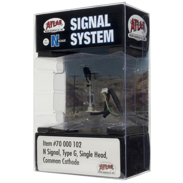 Atlas Model Railroad 70000102 N Scale Signal Type G Single Head