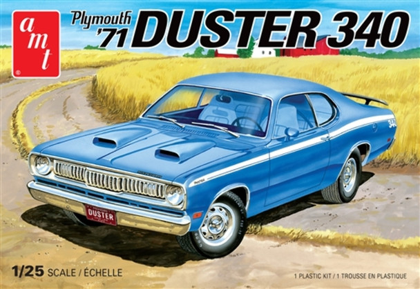 AMT Models 1118 '1:25 Scale 1971 Plymouth Duster 340 Model Kit