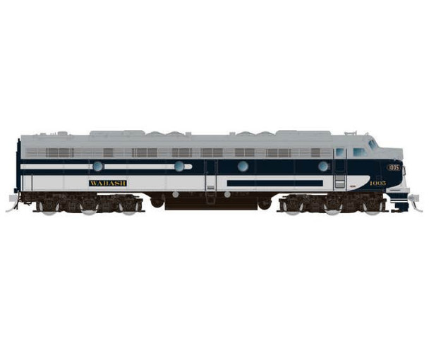 Rapido 28568 HO Scale Wabash EMD E8A DCC Sound Diesel Locomotive #1005