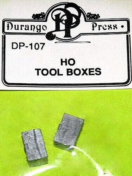 Durango Press 107 HO Scale Large Tool Boxes