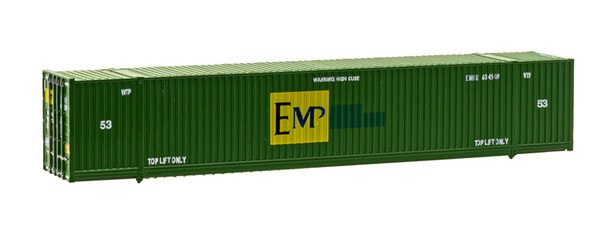 Atlas 50005944 N Scale EMP w/Large Side Logo 53' Container Set #1