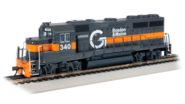 Bachmann Trains 60313 HO Scale Boston & Maine Guilford EMD GP40 Diesel DCC #340