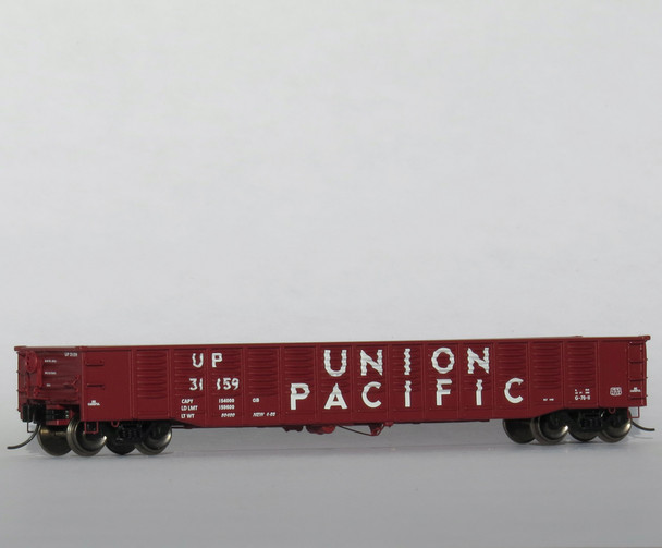 Trainworx 2520735 N Union Pacific 52' Gondola Fox Valley Metal Wheels #31394