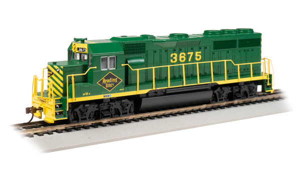 Bachmann Trains 66310 HO Scale Reading EMD GP40 Sound-Value Equipped #3675