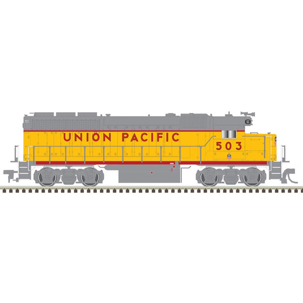 Atlas Model Railroad 10004020 HO Scale Union Pacific GP40 Silver Diesel #501