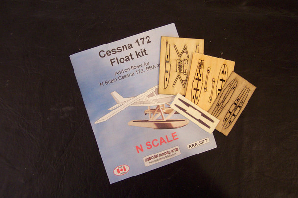 Osborn Model Kits 3077 N Scale Cessna 172 Float Kit Osborn Model Kits 3077 N Scale Cessna 172 Float Kit