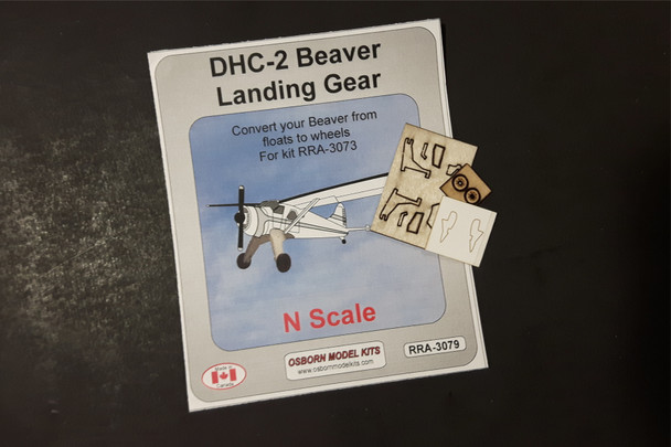 Osborn Model Kits 3079 N Scale DHC-2 Beaver Landing Gear