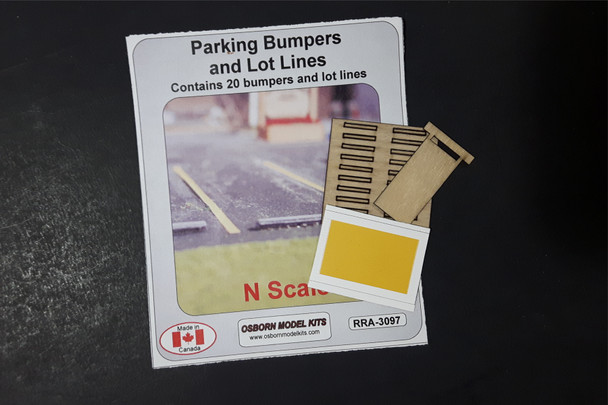 Osborn Model Kits 3097 N Scale Parking Bumpers