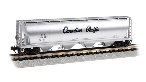 Bachmann Trains 19165 N Canadian Pacific 4-Bay Cylindrical Grain Hopper #386538