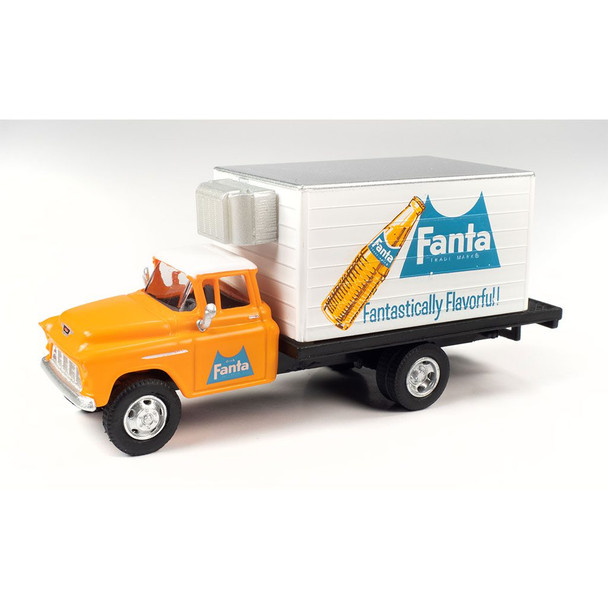 Classic Metal Works 30647 HO Scale 1957 Chevy Refrigerated Box Truck (Fanta)