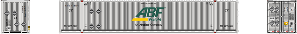 Jacksonville 537028 N Scale ABF Freight 53' High Cube 8-55-8 Containers Set #1
