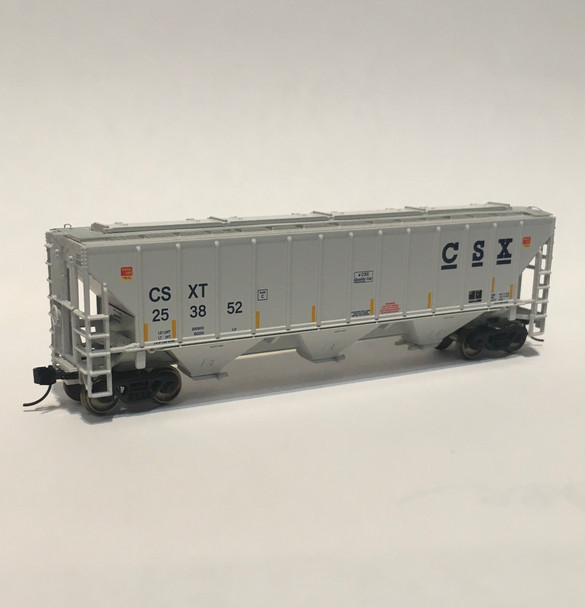 Trainworx 24424-01 N Scale CSX PS 4427 Covered Hopper #253852