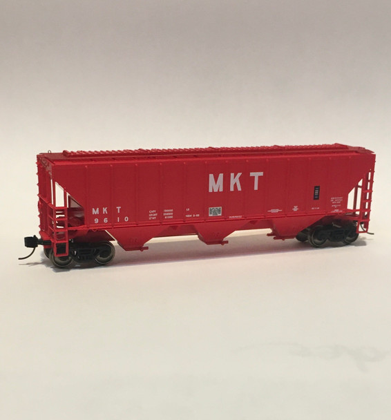 Trainworx 24472-01 N Scale MKT PS 4427 Covered Hopper #9610