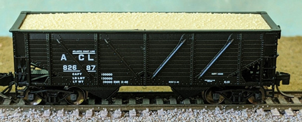 Bluford 63110 N Atlantic Coast Line 2-Bay War Emergency Composite Hopper #82432