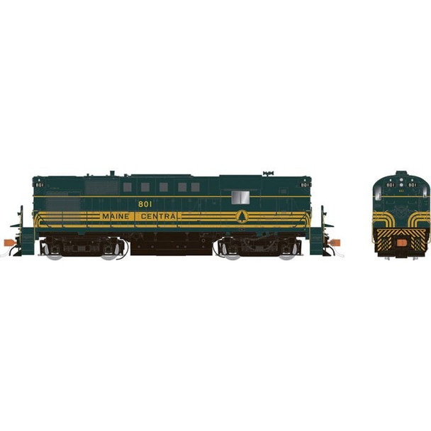 Rapido 31069 HO Scale Maine Central Pine Tree RS-11 Diesel Locomotive #801