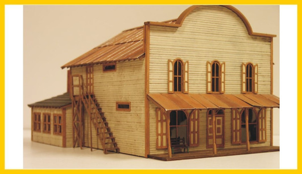 Rslaserkits 2029-B HO Scale Plantation Store (Wood Kit)