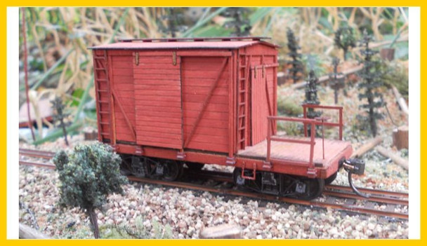Rslaserkits 2453 HOn3 Scale 24 ft MOW/Logging Caboose