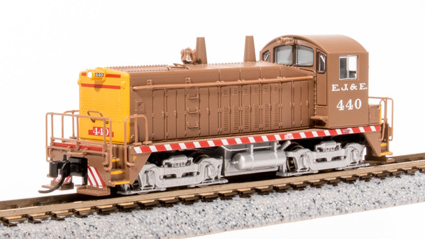 Broadway Limited 7493 N Scale EJ&E EMD NW2 Diesel Locomotive Brown & Yellow #440