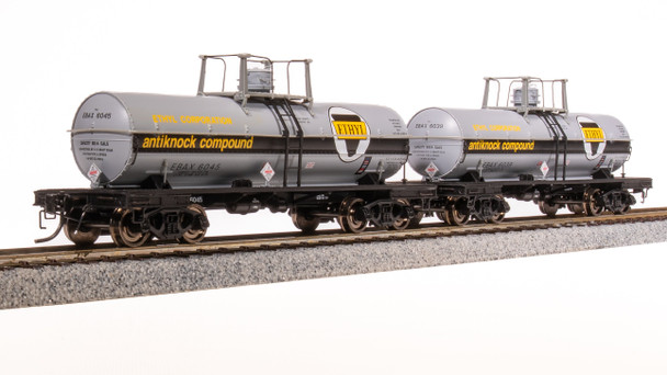 Broadway Limted 7674 HO Scale Ethyl Corp 6000 Gallon Tank 2-Pack