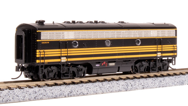 Broadway Limted 7771 N Scale DRGW EMD F7B Black 3-Stripe Diesel Locomotive #5563