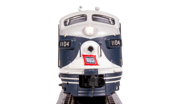 Broadway Limted 7785 N Scale WAB EMD F7A As-Delivered Diesel Locomotive #1104A