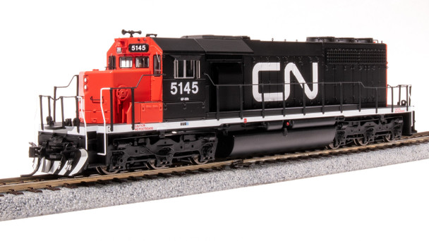 Broadway 9034 HO Scale Canadian National EMD SD40 Black/Red No-Sound #5145