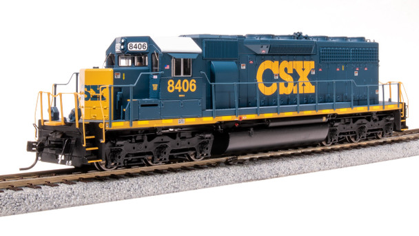 Broadway Limited 9041 HO Scale CSX EMD SD40 YN3 Scheme No-Sound Diesel #8413