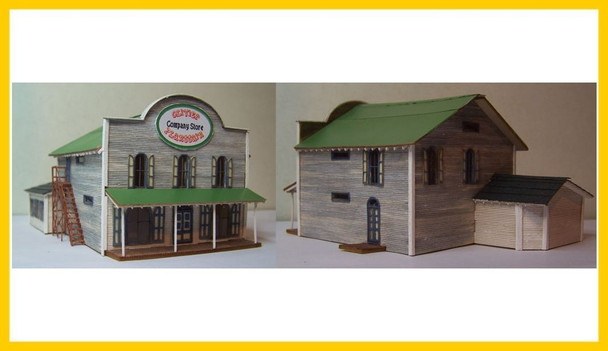 Rslaserkits 3029-B N Scale Plantation Store (Wood Kit)