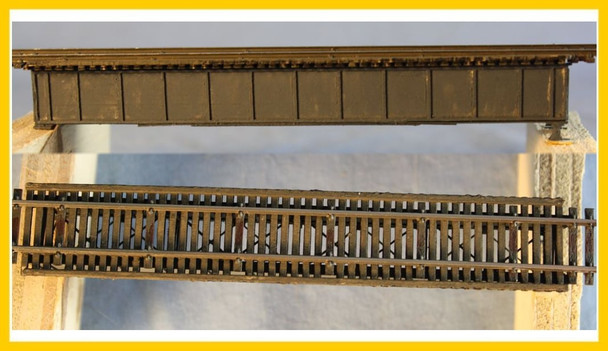 Rslaserkits 31042 N Scale 40 ft Girder Bridge 22.5 Degree