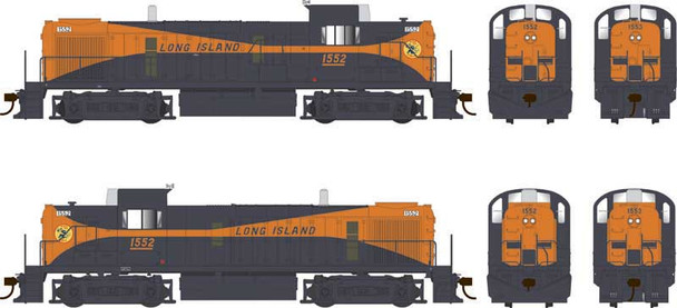 Bowser 25199 HO Scale Long Island Fair Scheme ALCo RS-3 Phase 3 Locomotive #1552