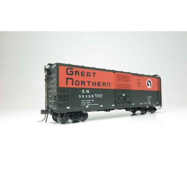 Rapido 155004A HO Scale Great Northern GN 40' Boxcar w/ Early IDNE Single Car