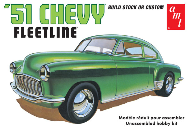 AMT 1378 1/25 Scale 1951 Chevrolet Fleetline Plastic Model Kit