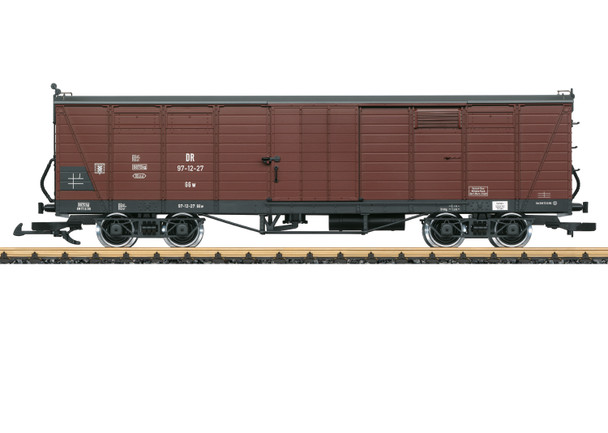 LGB 43602 G Scale DR Covered Freight Wagon GGw