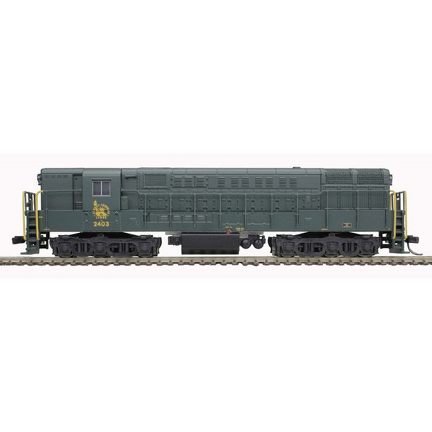 Atlas Model Railroad 40005386 N Jersey Central Train Master PH.1B Silver #2403