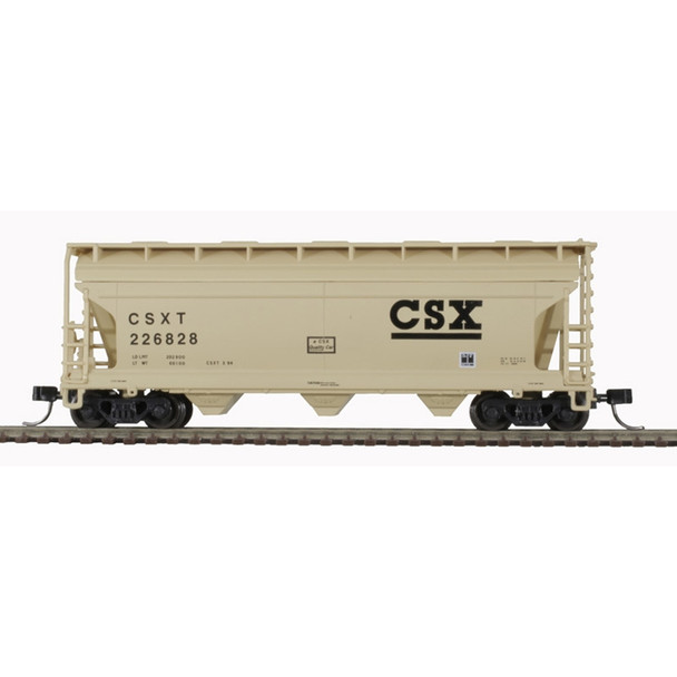 Atlas Model Railroad 50006115 N Scale CSX TMAN 3560 Covered Hopper #226828