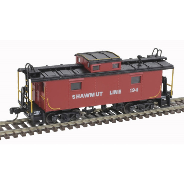 Atlas Model Railroad 50006324 N Scale Pittsburg & Shawmut NE-6 Caboose #194
