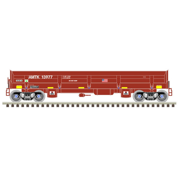 Atlas Model Railroad 50006046 N Scale Amtrak Difco Side Dump Car #13977