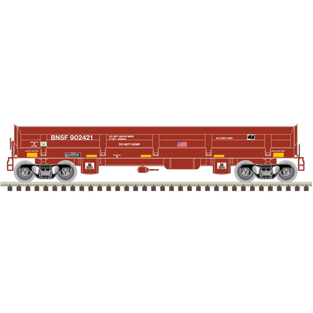 Atlas Model Railroad 50006048 N Scale BNSF Difco Side Dump Car #902421