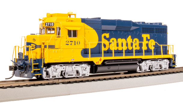 Broadway Ltd 7561 HO Scale ATSF EMD GP30 Blue Warbonnet Diesel Locomotive #2723