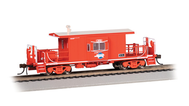 Bachmann Trains 76402 HO Missouri Pacific Bay Window Transfer Caboose #13061