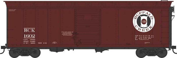 Bowser 43149 HO Scale Buffalo Creek 40' Boxcar #1655