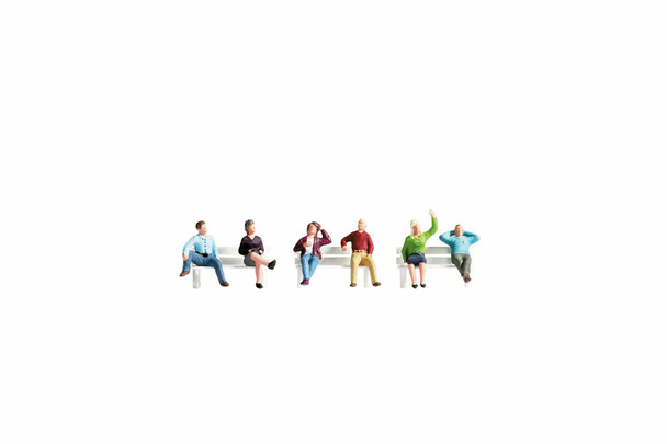 NOCH 36540 N Scale Sitting People