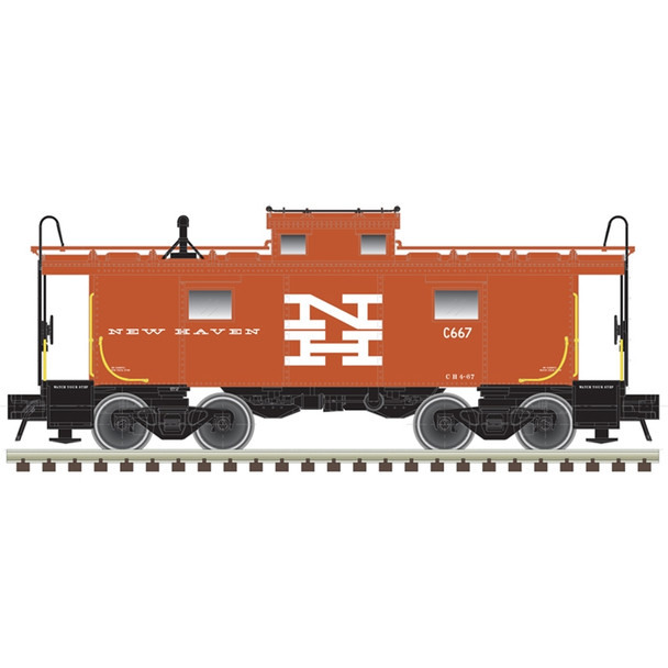 Atlas Model Railroad 20007010 HO Scale New Haven NE-6 Caboose #667