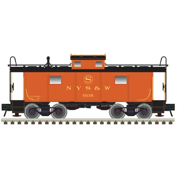 Atlas Model Railroad 20007016 HO Scale Susquehanna NE-6 Caboose #116