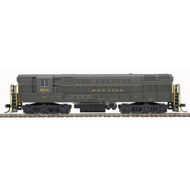 Atlas 40005390 N Scale Reading Train Master PH.1B Silver #804 Atlas 40005390 N Scale Reading Train Master PH.1B Silver #804